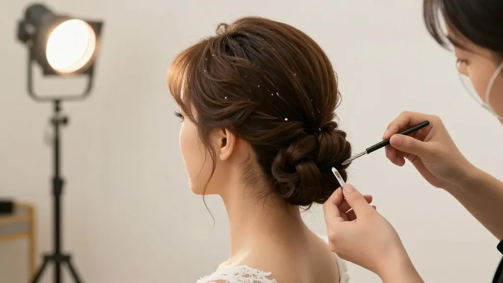 Brautstyling und Festfrisuren